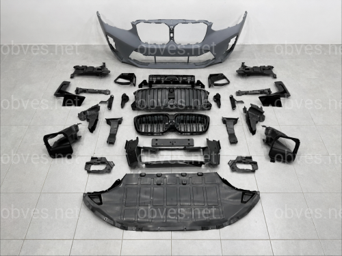 Обвес X4M F98 LCI для BMW X4 G02 F98 2022-2024 (бампера в сборе, арки, пороги, молдинги, вых. трубы)