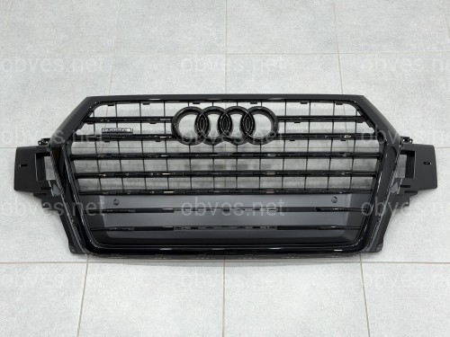 Решетка радиатора BLACK 4M0853651Q FUQ для Audi Q7 2015-2019 Решетка радиатора BLACK 4M0853651Q FUQ для Audi Q7 2015-2019
