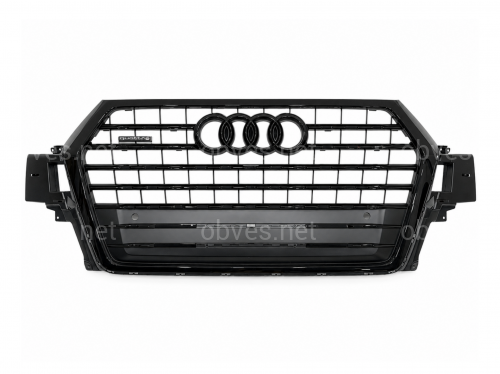 Решетка радиатора BLACK 4M0853651Q FUQ для Audi Q7 2015-2019 Решетка радиатора BLACK 4M0853651Q FUQ для Audi Q7 2015-2019