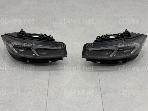 Фары LCI 2022+ рестайлинг Shadow Line для BMW G20 / G21 2019-2022 2шт. с заменой бампера на 22+ / 2 РЕЖИМА ДХО БЕЛЫЕ / ЖЕЛТЫЕ Фары LCI 2022+ рестайлинг Shadow Line для BMW G20 / G21 2019-2022 2шт. с заменой бампера на 22+ / 2 РЕЖИМА ДХО БЕЛЫЕ / ЖЕЛТЫЕ