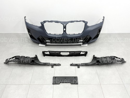 Передний бампер M paket в сборе для BMW X3 G01 X4 G02 2022-2025