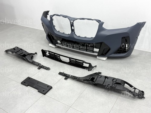 Передний бампер M paket в сборе для BMW X3 G01 X4 G02 2022-2025