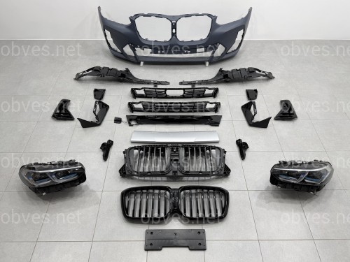 Обвес комплект рестайлинга М пакет LCI 2022+ для BMW X3 G01 2018-2021