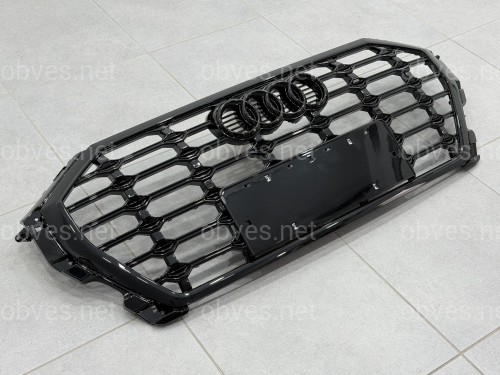 Решетка радиатора S-line BLACK Audi Q3 2019- Решетка радиатора S-line BLACK Audi Q3 2019-