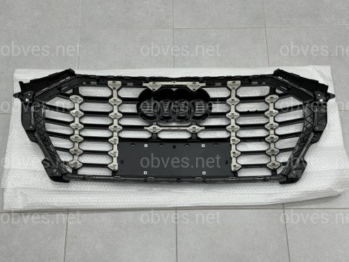 Решетка радиатора S-line BLACK Audi Q3 2019- Решетка радиатора S-line BLACK Audi Q3 2019-