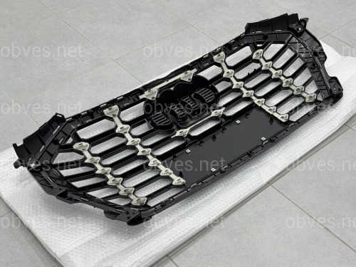 Решетка радиатора S-line BLACK Audi Q3 2019- Решетка радиатора S-line BLACK Audi Q3 2019-