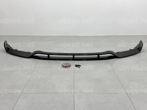 Юбка переднего бампера Paradigma BMW X6 F16 2013-2018, цвет черный глянец