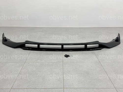 Юбка переднего бампера M-Performance для BMW X3 G01 / X4 G02 2018-2021 ABS пластик, черный глянец