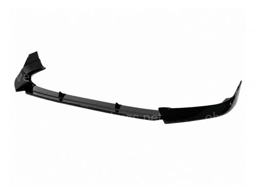 Юбка переднего бампера M-Performance для BMW X1 U11 U12 2022- ABS пластик, черный глянец