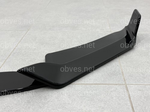 Юбка переднего бампера для BMW X5M F85 X5 F15 2013-2018, цвет черный глянец Юбка переднего бампера для BMW X5M F85 X5 F15 2013-2018, цвет черный глянец