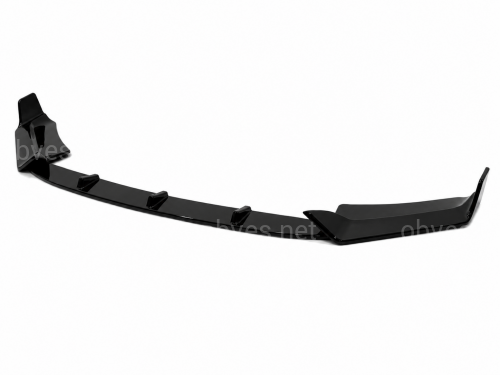 Юбка переднего бампера для BMW X5M F85 X5 F15 2013-2018, цвет черный глянец Юбка переднего бампера для BMW X5M F85 X5 F15 2013-2018, цвет черный глянец