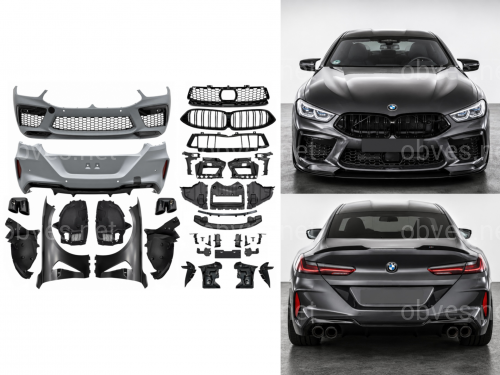Обвес BMW 8 Series G16 M8 look Gran Coupe 2018-2025 Обвес BMW 8 Series G16 M8 look Gran Coupe 2018-2025