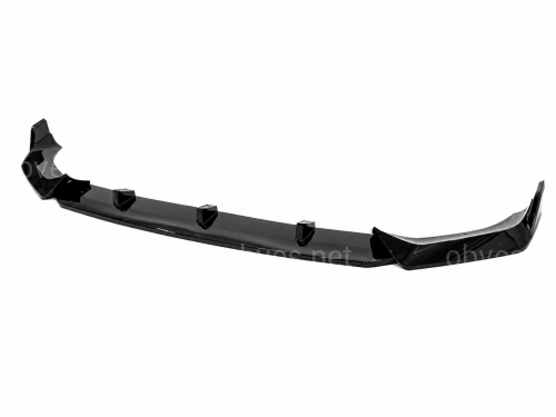 Накладка переднего бампера Paradigm BMW X7 G07 2019-2022, черный глянец
