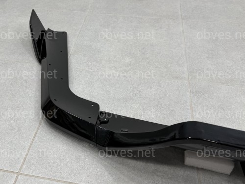 Диффузор накладка заднего бампера Paradigma M-Performance для BMW X5 F15 2013-2018, цвет черный глянец Диффузор накладка заднего бампера Paradigma M-Performance для BMW X5 F15 2013-2018, цвет черный глянец