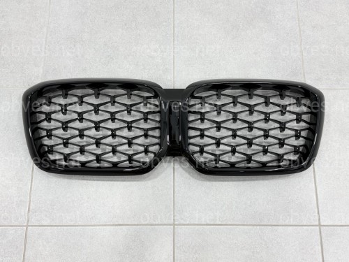Решетка радиатора на BMW X3 G01, X4 G02 2021- Shadow-line 51135A1AC59