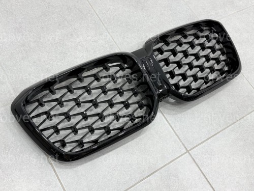 Решетка радиатора на BMW X3 G01, X4 G02 2021- Shadow-line 51135A1AC59