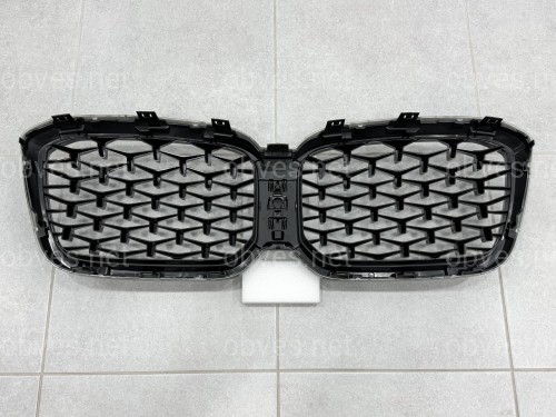 Решетка радиатора на BMW X3 G01, X4 G02 2021- Shadow-line 51135A1AC59