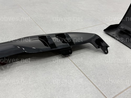Диффузор заднего бампера M Performance BMW X5 G05 2018+ ABS пластик, цвет черный глянец Диффузор заднего бампера M Performance BMW X5 G05 2018+ ABS пластик, цвет черный глянец