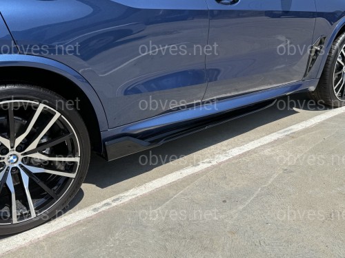 Лезвия под пороги M-Perfomance BMW X5 G05 F95 2018- 2шт. ABS пластик, цвет черный глянец Лезвия под пороги M-Perfomance BMW X5 G05 F95 2018- 2шт. ABS пластик, цвет черный глянец