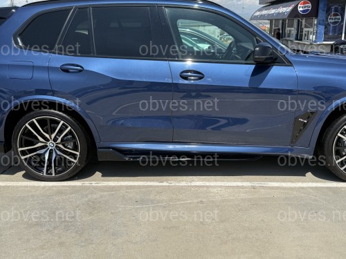 Лезвия под пороги M-Perfomance BMW X5 G05 F95 2018- 2шт. ABS пластик, цвет черный глянец Лезвия под пороги M-Perfomance BMW X5 G05 F95 2018- 2шт. ABS пластик, цвет черный глянец