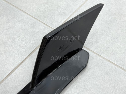 Плавники заднего бампера для X5 G05 X5M F95 2018+, ABS пластик, черный глянец