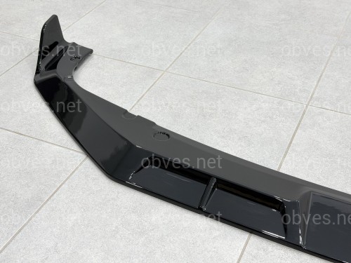 Юбка накладка переднего бампера BMW X5M G05 F95 2023+ ABS пластик, черный глянец Юбка накладка переднего бампера BMW X5M G05 F95 2023+ ABS пластик, черный глянец