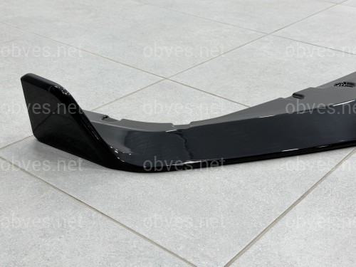 Юбка накладка переднего бампера BMW X5M G05 F95 2023+ ABS пластик, черный глянец Юбка накладка переднего бампера BMW X5M G05 F95 2023+ ABS пластик, черный глянец