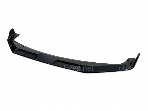 Юбка накладка переднего бампера BMW X5M G05 F95 2023+ ABS пластик, черный глянец Юбка накладка переднего бампера BMW X5M G05 F95 2023+ ABS пластик, черный глянец