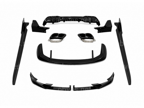 Комплект обвеса M paket LCI Paradigm для BMW X5 G05 2023+, цвет черный глянец Комплект обвеса M paket LCI Paradigm для BMW X5 G05 2023+, цвет черный глянец