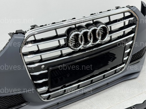 Бампер передний в сборе S-Line для Audi A4 B8 2012-2015 Бампер передний в сборе S-Line для Audi A4 B8 2012-2015