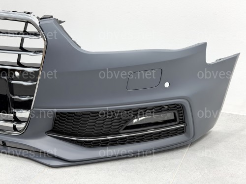 Бампер передний в сборе S-Line для Audi A4 B8 2012-2015 Бампер передний в сборе S-Line для Audi A4 B8 2012-2015