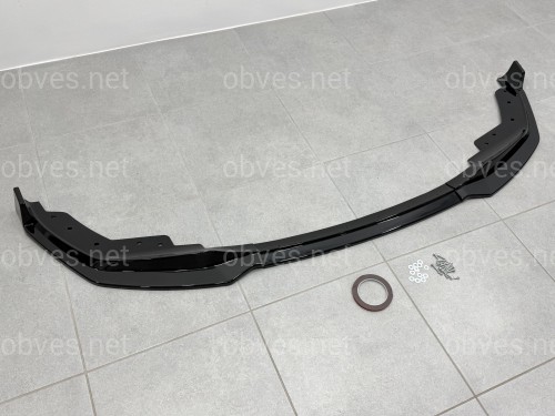 Накладка переднего бампера M-Performance BMW 3 series G20 G21 2018-2022 ABS пластик, цвет черный глянец Накладка переднего бампера M-Performance BMW 3 series G20 G21 2018-2022 ABS пластик, цвет черный глянец