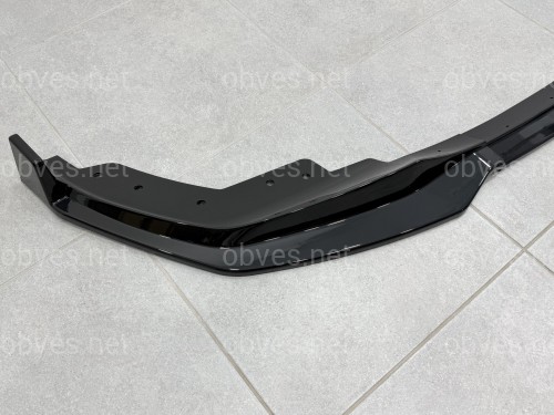 Накладка переднего бампера M-Performance BMW 3 series G20 G21 2018-2022 ABS пластик, цвет черный глянец Накладка переднего бампера M-Performance BMW 3 series G20 G21 2018-2022 ABS пластик, цвет черный глянец