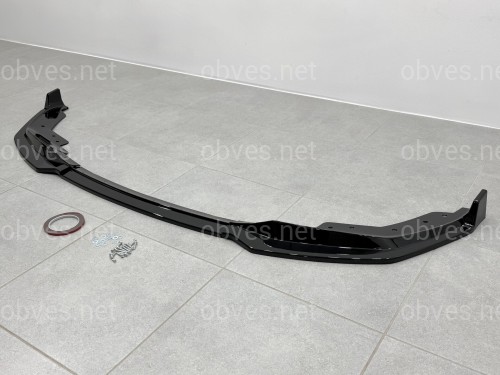 Накладка переднего бампера M-Performance BMW 3 series G20 G21 2018-2022 ABS пластик, цвет черный глянец Накладка переднего бампера M-Performance BMW 3 series G20 G21 2018-2022 ABS пластик, цвет черный глянец