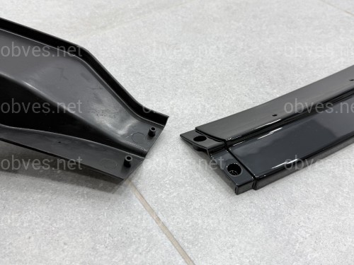 Накладка переднего бампера M-Performance BMW 3 series G20 G21 2018-2022 ABS пластик, цвет черный глянец Накладка переднего бампера M-Performance BMW 3 series G20 G21 2018-2022 ABS пластик, цвет черный глянец