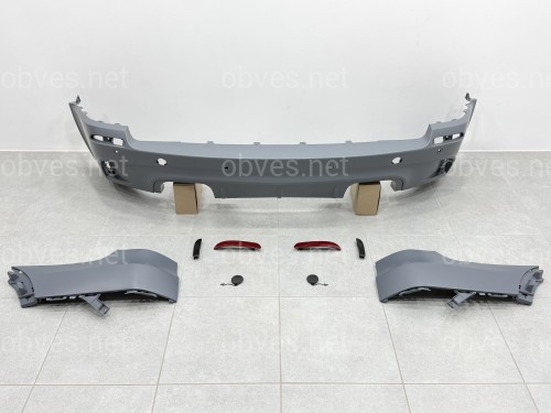 Комплект обвеса в стиле X5M для BMW X5 E70 2010-2013 (бампер передний, задний, арки)