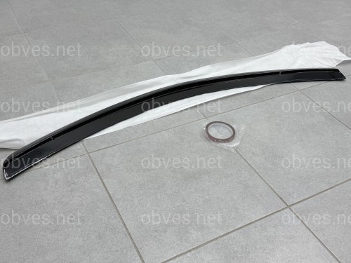 Спойлер лип багажника Mercedes-Benz C-class W204 2007-2014 ABS пластик, цвет черный глянец
