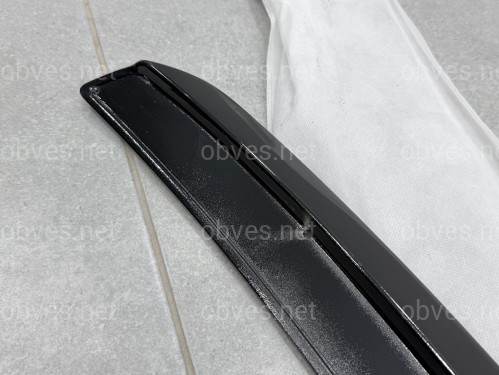Спойлер лип багажника Mercedes-Benz C-class W204 2007-2014 ABS пластик, цвет черный глянец
