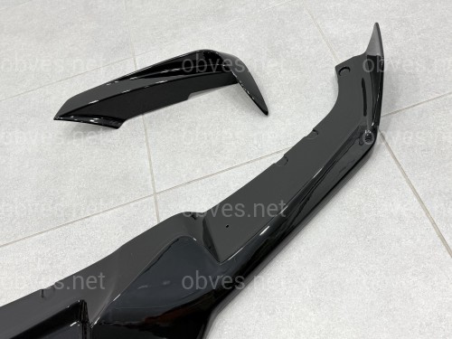 Юбка переднего бампера M-Performance MAD F30 F31 2012-2018, цвет черный глянец Юбка переднего бампера M-Performance MAD F30 F31 2012-2018, цвет черный глянец