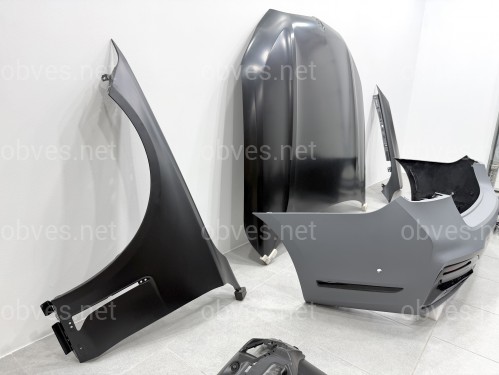 Комплект обвеса рестайлинг M760 BLACK LCI 2019+ для BMW 7 series G12 2015-2019