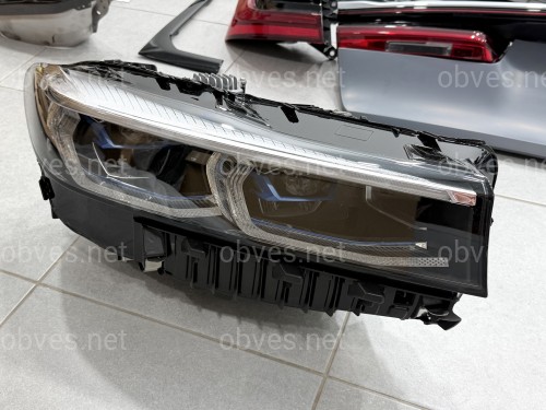 Комплект обвеса рестайлинг M760 BLACK LCI 2019+ для BMW 7 series G12 2015-2019