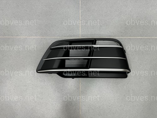 Решетка противотуманки матовая (левая) - S Line - AUDI Q5 2017-2020 (FY) 80D807679J Решетка противотуманки матовая (левая) - S Line - AUDI Q5 2017-2020 (FY) 80D807679J