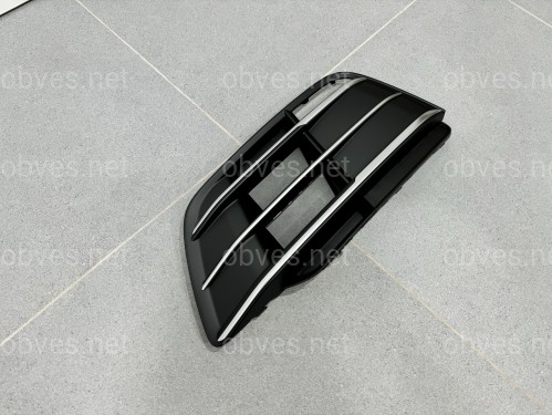 Решетка противотуманки матовая (левая) - S Line - AUDI Q5 2017-2020 (FY) 80D807679J Решетка противотуманки матовая (левая) - S Line - AUDI Q5 2017-2020 (FY) 80D807679J