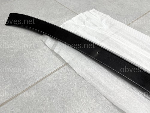Спойлер под стекло (нижний) BMW X5 F15 2013-2018 ABS пластик цвет, черный глянец