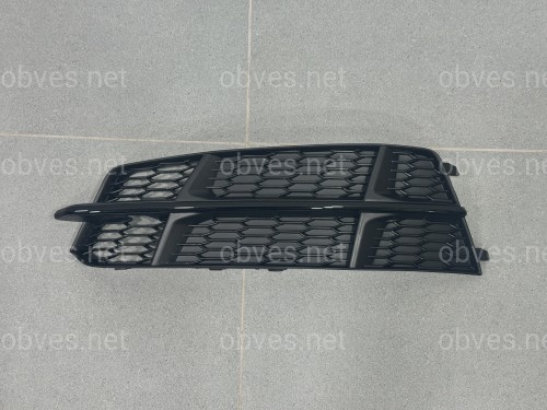 Решетка в бампер левая BLACK S Line - AUDI A6 С7 2015-2017 4G0807681AN Решетка в бампер левая BLACK S Line - AUDI A6 С7 2015-2017 4G0807681AN