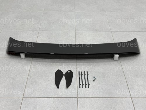 Спойлер багажника Toyota Corolla седан 2003-2006 ABS пластик, черный глянец