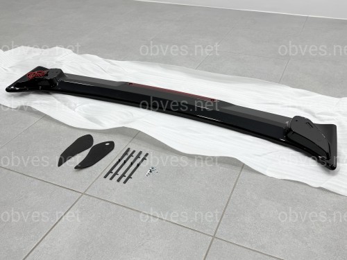 Спойлер багажника Toyota Corolla седан 2003-2006 ABS пластик, черный глянец
