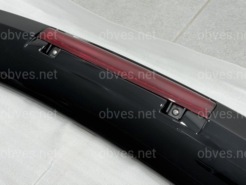 Спойлер со стопом для Honda Civic 2021-, ABS пластик, цвет черный глянец