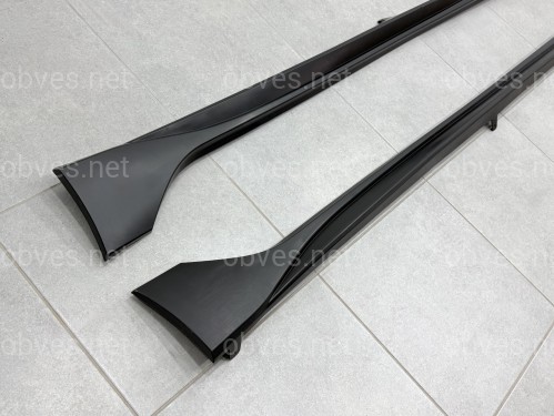 Накладки на пороги R-Line для Volkswagen Golf 8 2021- Накладки на пороги R-Line для Volkswagen Golf 8 2021-