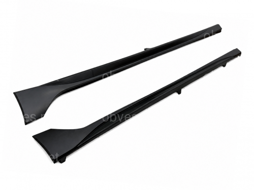 Накладки на пороги R-Line для Volkswagen Golf 8 2021- Накладки на пороги R-Line для Volkswagen Golf 8 2021-